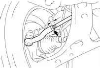 Front Wheel Alignment Adjustment - Toyota Corolla 2004 Workshop