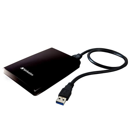 Verbatim Външен HDD твърд диск, 2.5'', USB 3.0, 2 TB, черен | Office 1 - Офис Консумативи ...