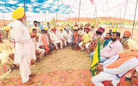 Talwandi sabo farmers protest gas pipeline deal - TheDailyGuardian