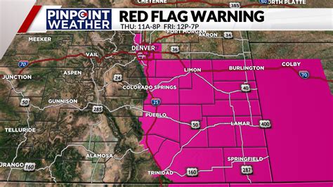 High fire danger, red flag warning for next 48 hours