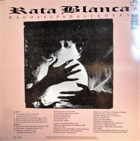 Rata Blanca - Magos, espadas y rosas (1990 – PolyGram)