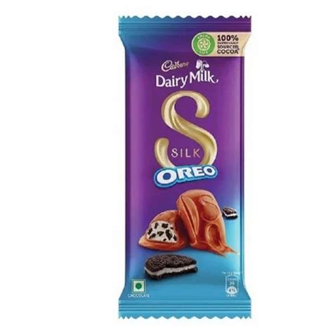 Dark Brown Cadbury Dairy Milk Silk Oreo Chocolate, 130gm at Rs 73.8 ...