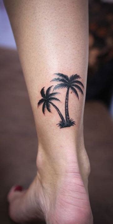 125 Unique Palm Tree Tattoos You'll Need to See - Tattoo Me Now