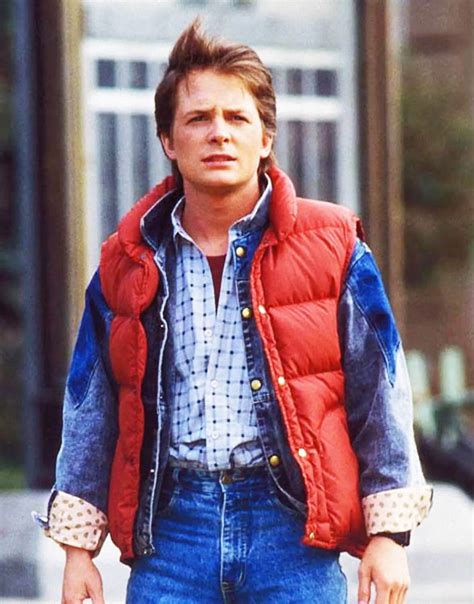 Marty McFly Back To The Future Puffer Vest