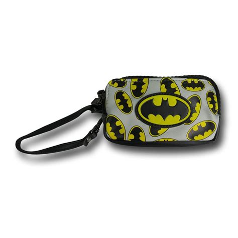 Batman Symbols Double Zip Wallet