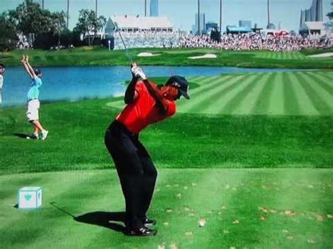 Tiger Woods Iron Swing Sequence | F Wall Decoration