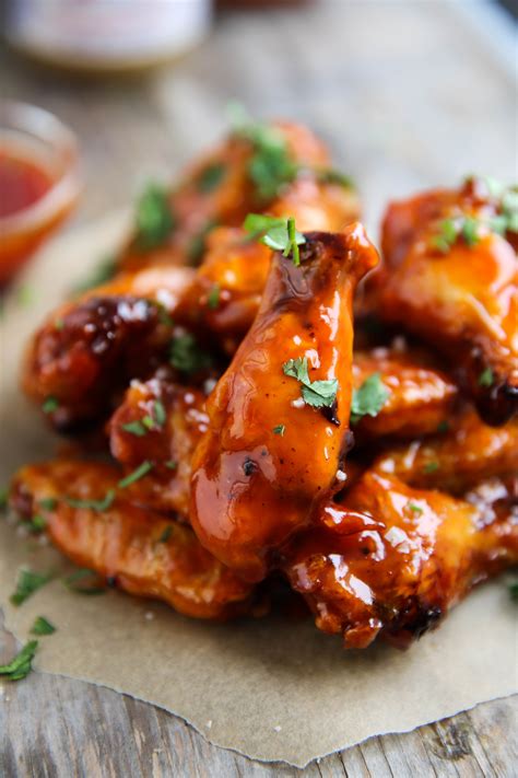 Sweet & Spicy Air Fryer Chicken Wings - PaleOMG