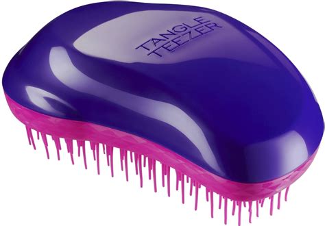 Tangle Teezer The Original Brush, Wet or Dry Detangling Hairbrush for All Hair Types - Plum ...