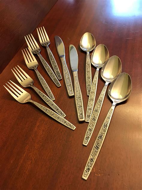 Vintage Rogers La Spana, Stainless Steel Flatware, Rogers Cutlery Co ...