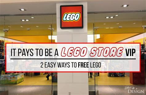 Lego Store VIP Program and FREE Monthly Mini Builds