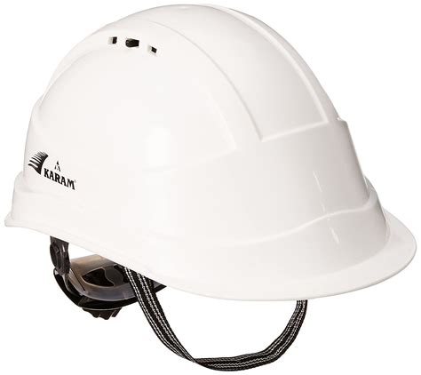 Buy Karam PN 542 - Pack of 5, White Shelblast Safety Helmet Online at Best Prices in India