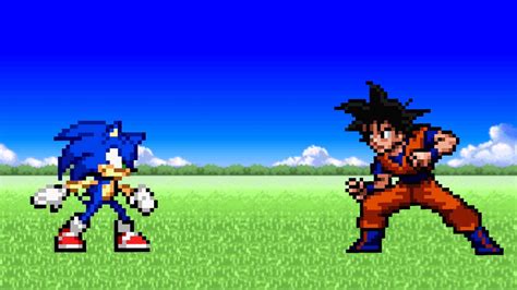 Sonic Vs Goku Part 1 by SSXUSONIC on DeviantArt