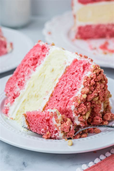 Strawberry Shortcake Cheesecake Cake! - My Incredible Recipes