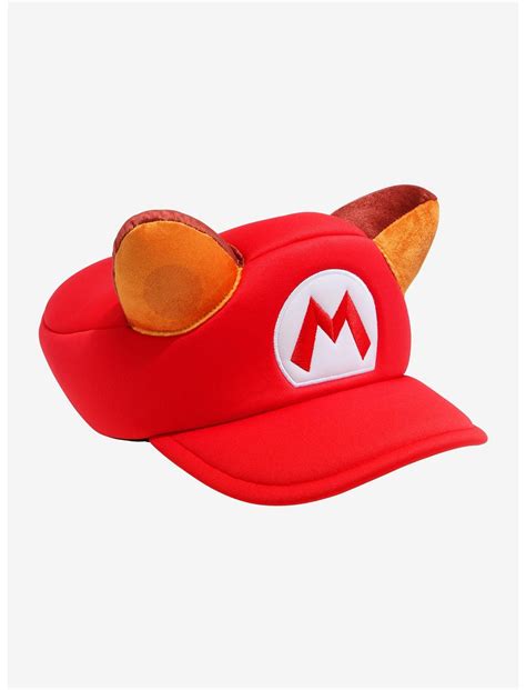 Super Mario Tanooki Mario 3D Ears Hat | Hot Topic