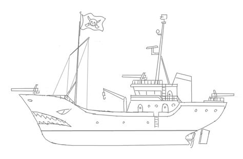 Modern-Day Pirate Ship (rough drawing) by R-J-M-Studios on DeviantArt