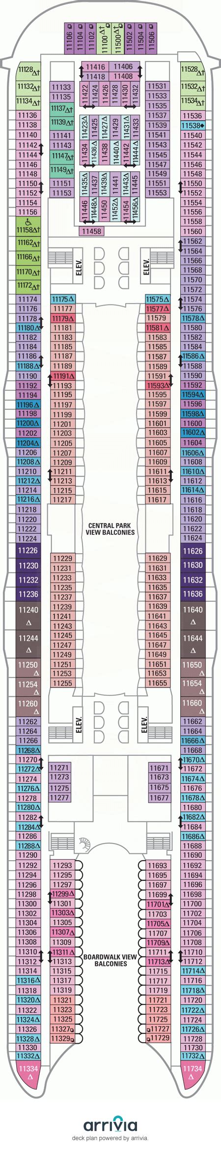 Symphony Of The Seas Deck Plan