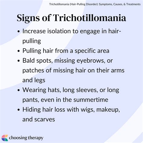 Trichotillomania (Hair-Pulling Disorder): Symptoms, Causes ...