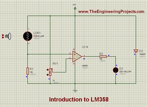 Introduction to LM358 - The Engineering Projects