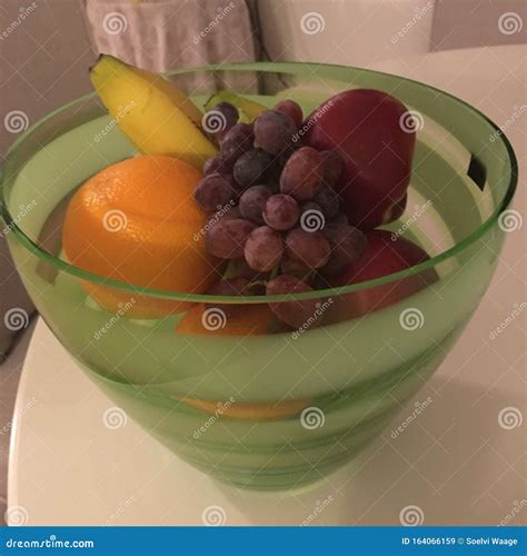 Fruit Bowl, Beautiful Colourful Decoration on a Table Stock Image ...