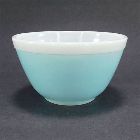 1960's Vintage Pyrex 401 Americana Multitone Light Blue 1-1/2 Pint Nesting Bowl #Pyrex | Pyrex ...