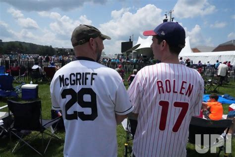 Photo: National Baseball Hall Of Fame Induction Ceremony ...