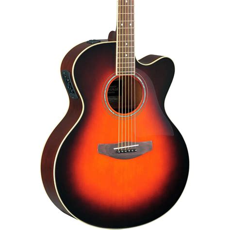 Yamaha CPX500II Medium-Jumbo Cutaway Acoustic-Electric Guitar ...