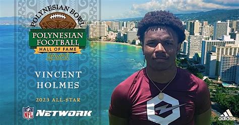 Four-star ATH Vincent Holmes selected to play in 2023 Polynesian Bowl