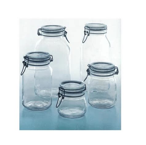 Clear Bormioli Rocco Fido Jars 5 Piece at best price in Mumbai | ID: 19624110373