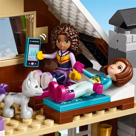 LEGO Friends Snow Resort Chalet - - Fat Brain Toys