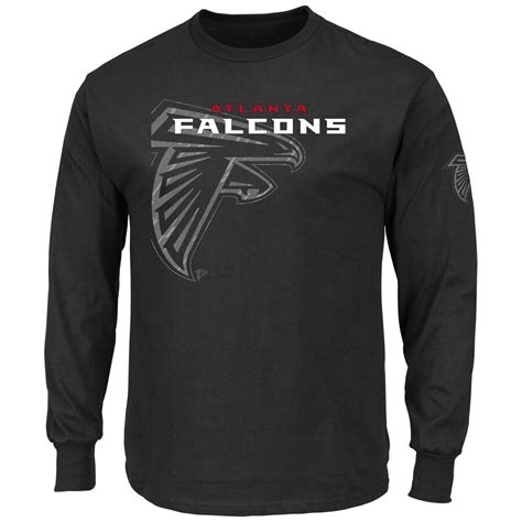 Men's Majestic Black Atlanta Falcons Big & Tall Elite Reflective Long ...