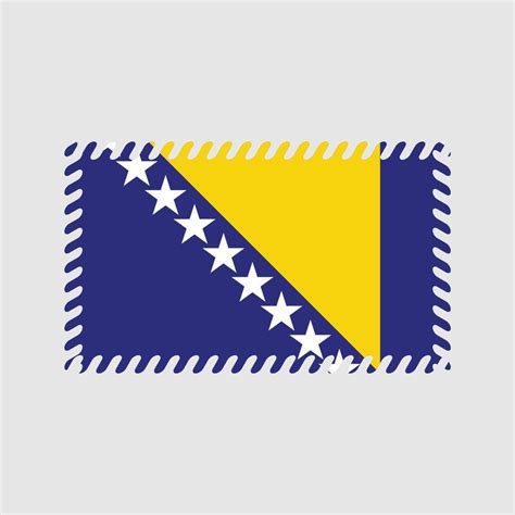 Bosnia Flag Vector. National Flag 9435831 Vector Art at Vecteezy