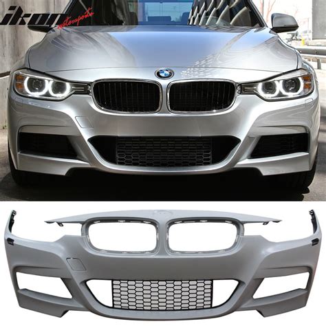 Compatible with 12-18 BMW F30 4Dr MT Style Front Bumper Conversion PP - Walmart.com - Walmart.com