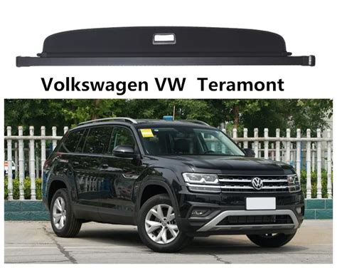 For Volkswagen Teramont 2017 2018 2019 Rear Trunk Security Shield Cargo ...