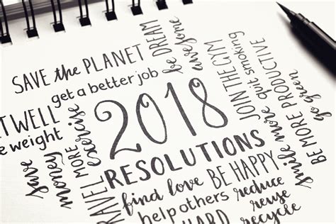 The top 5 New Year Resolutions to make for 2019 - Good 2 Grand