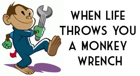 When Life Throws You a Monkey Wrench