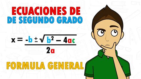 Resolución De Ecuaciones Cuadráticas Por La Fórmula General - Lessons ...