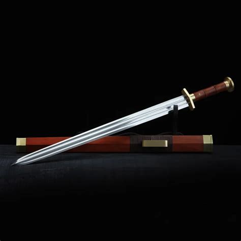 Aliexpress.com : Buy riffled iron Chinese handmade katana sword real samurai blade vintage home ...