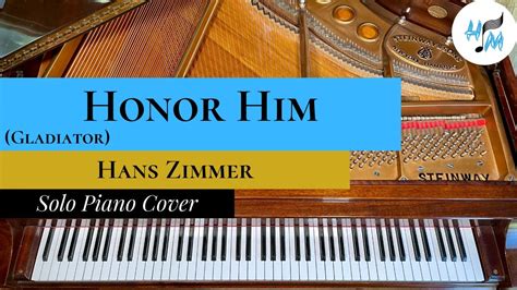 "Honor Him" Piano Cover (Gladiator) + SHEET MUSIC LINK - YouTube