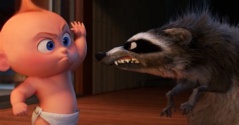 Watch a Sneak Peek of Jack-Jack Vs. The Raccoon from 'Incredibles 2 ...