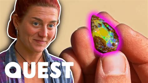 The Digi Diggers Find Magical Opal Fossil | Outback Opal Hunters - YouTube