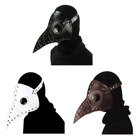 1 x Plague Doctor Mask Beak Doctor Mask Long Nose Cosplay Fancy Mask ...