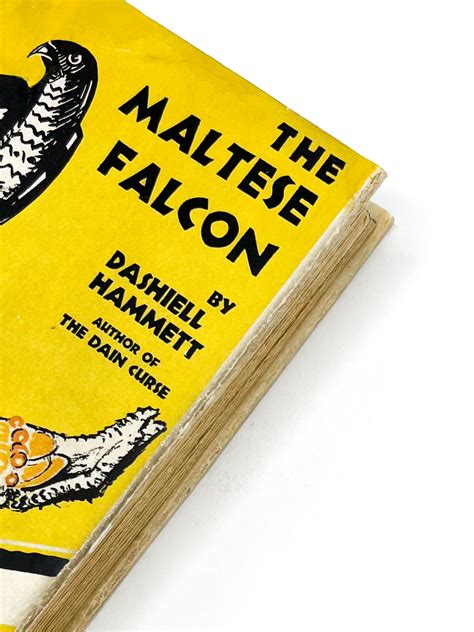 THE MALTESE FALCON by Hammett, Dashiell: Near fine. (1930) First ...