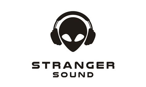 Headphone DJ Alien Music Recording Logo Graphic by Enola99d · Creative ...