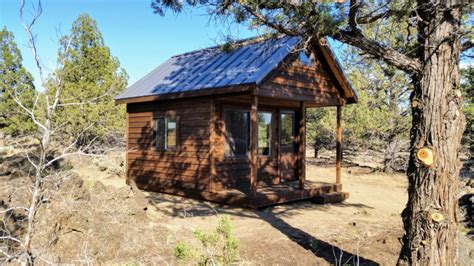 12×16 Cabin with 4′ Porch – Oregon TimberWerks