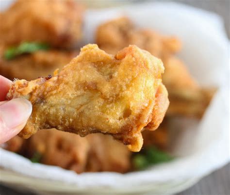 Golden Fried Chicken Wings - Kirbie's Cravings