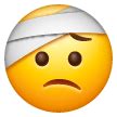 🤕 Face With Head-Bandage Emoji — Meaning, Copy & Paste