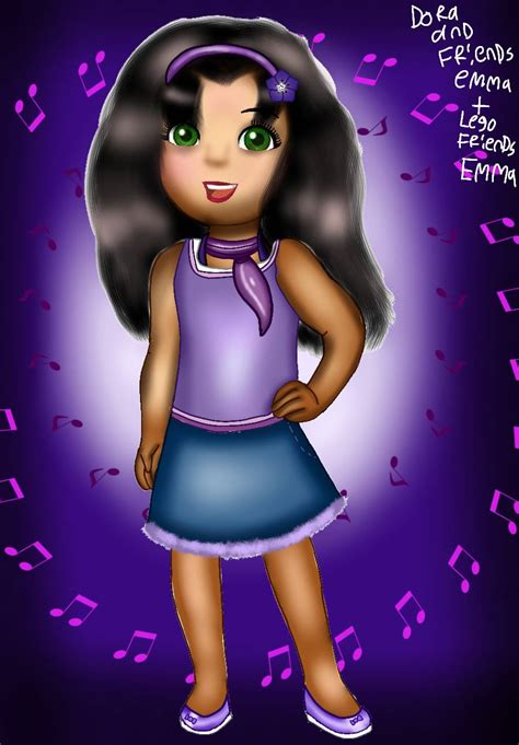 Dora and friends emma + Lego friends emma by Brittanywalton28 on DeviantArt