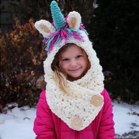 Children Colorful Scarf Hat Autumn Winter Kids Crochet Hand Hook Wool ...