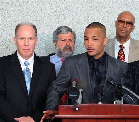 ATLANTA – MARCH 27: Recording artist Clifford Harris a/k/a “T.I” and his Attorney’s Steven H ...