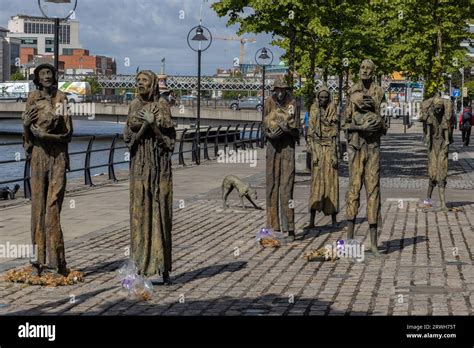 Memorial to the Great Famine Victims in Dublin, Ireland’s Great Famine ...